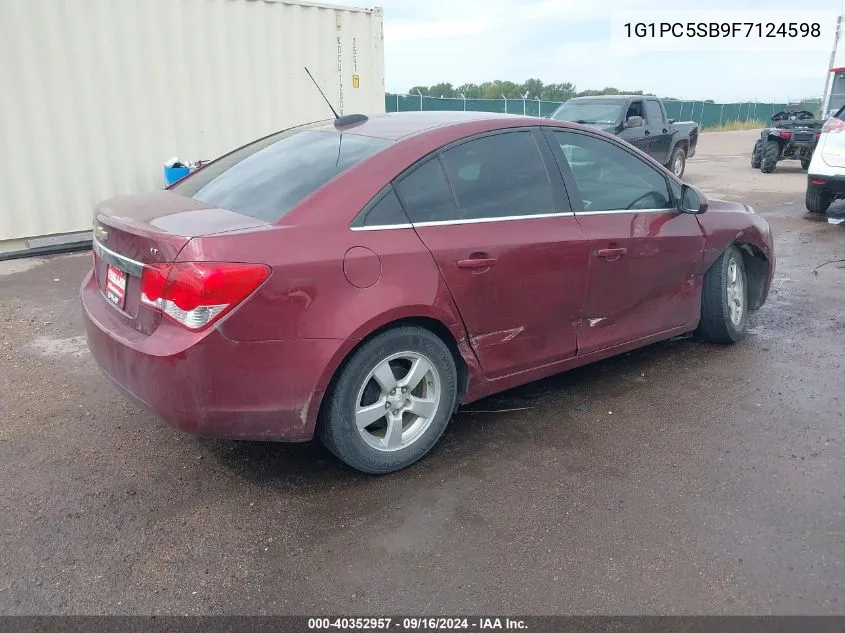 1G1PC5SB9F7124598 2015 Chevrolet Cruze 1Lt Auto