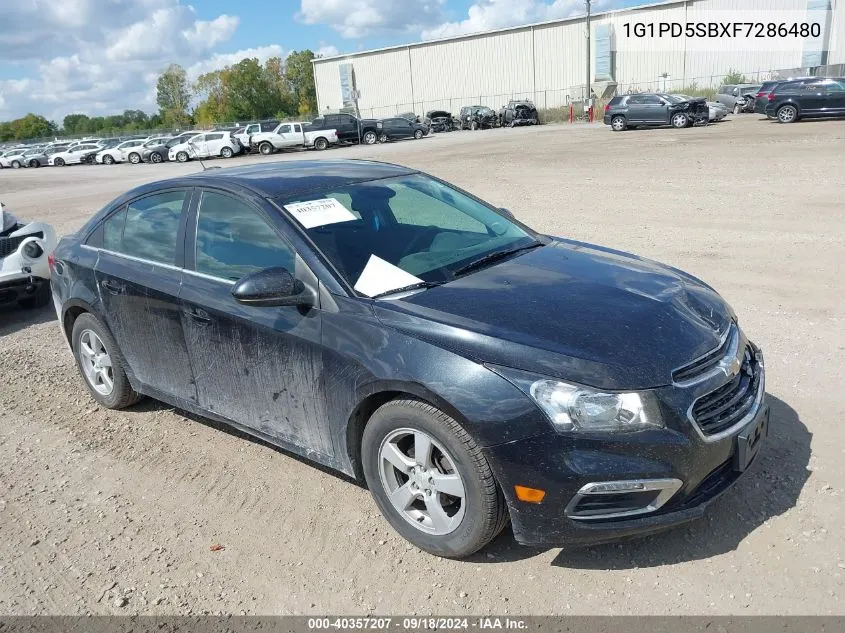 2015 Chevrolet Cruze 1Lt Manual VIN: 1G1PD5SBXF7286480 Lot: 40357207