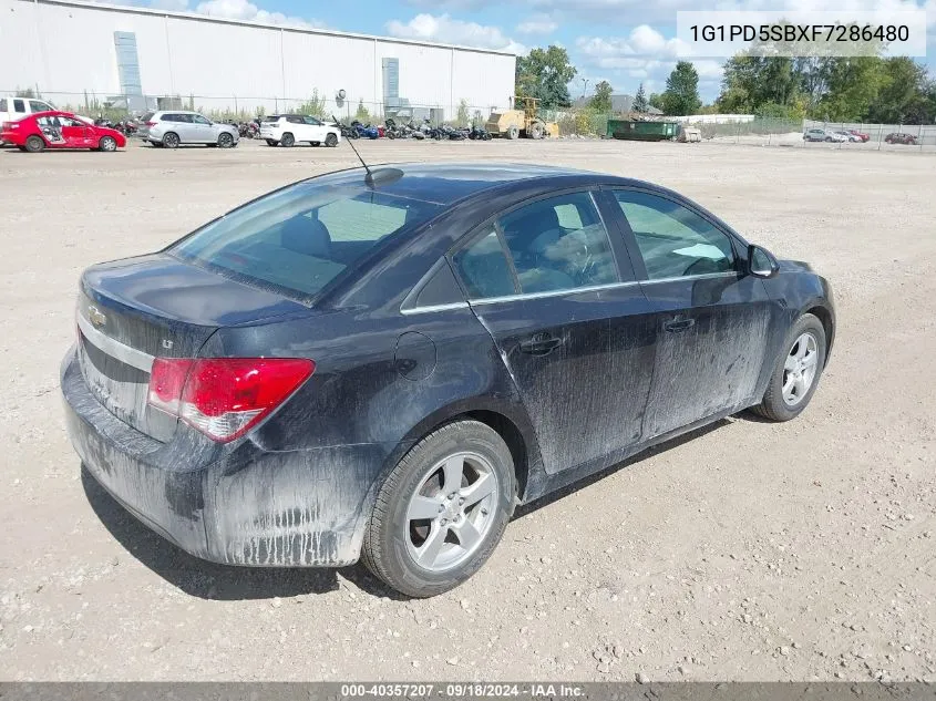 2015 Chevrolet Cruze 1Lt Manual VIN: 1G1PD5SBXF7286480 Lot: 40357207