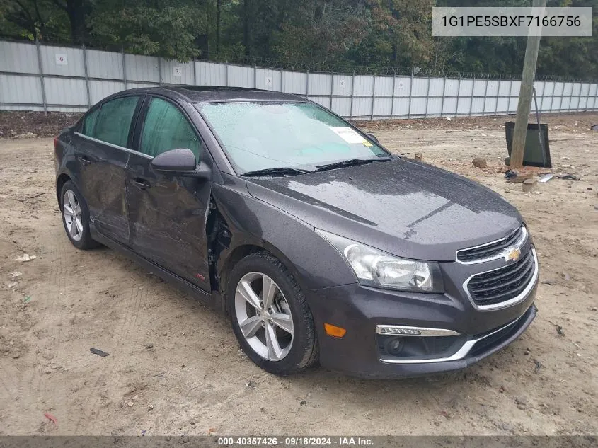 1G1PE5SBXF7166756 2015 Chevrolet Cruze 2Lt Auto