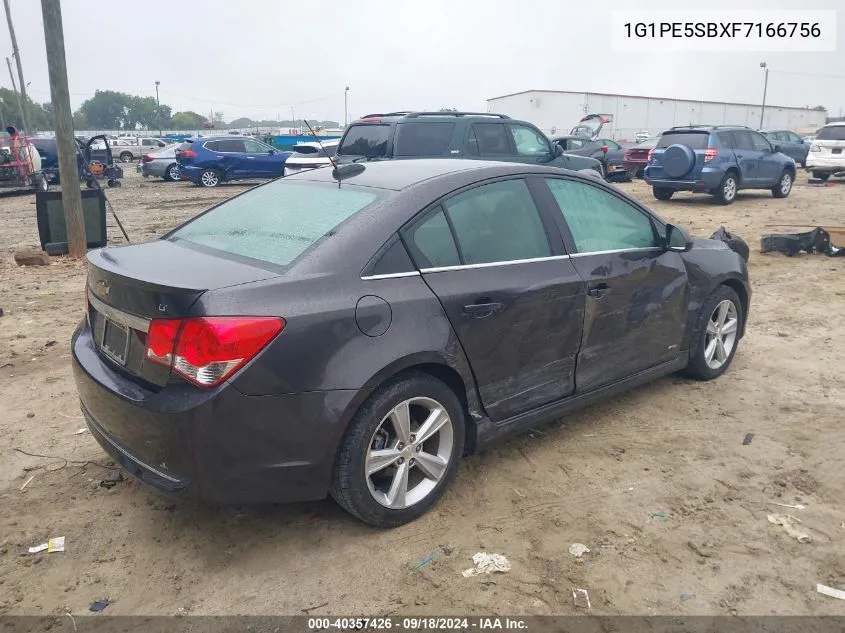 2015 Chevrolet Cruze 2Lt Auto VIN: 1G1PE5SBXF7166756 Lot: 40357426