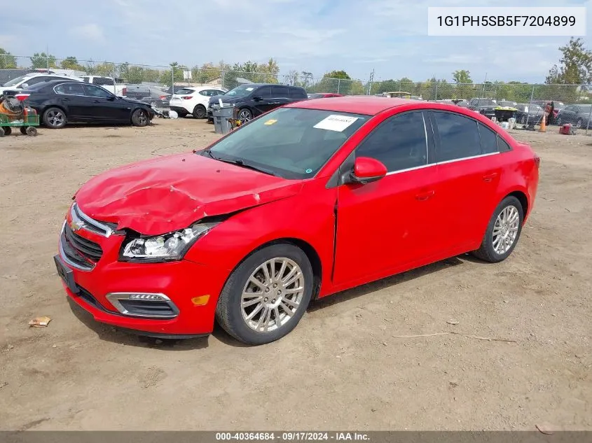 1G1PH5SB5F7204899 2015 Chevrolet Cruze Eco Auto