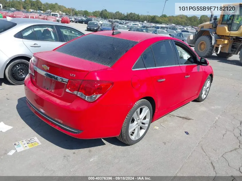 1G1PG5SB9F7182120 2015 Chevrolet Cruze Ltz