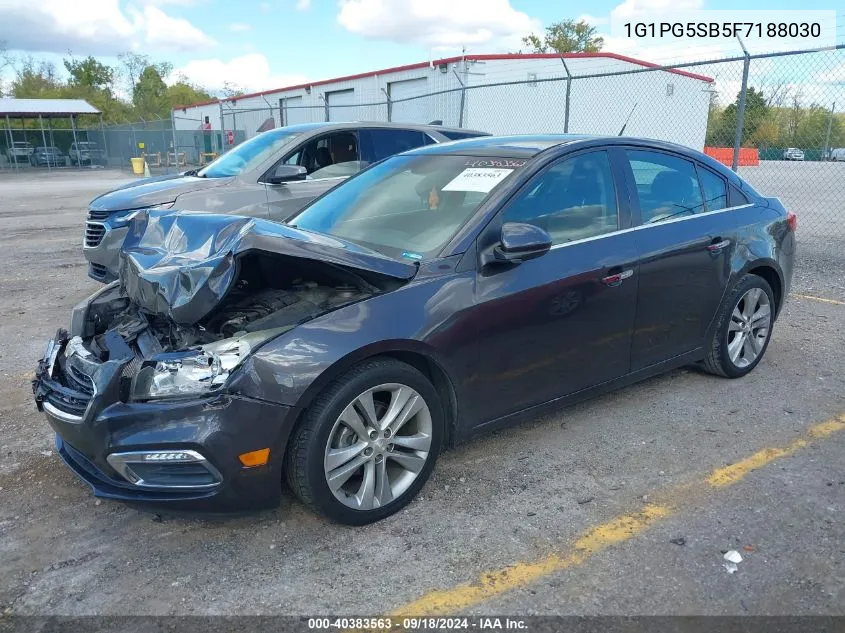 2015 Chevrolet Cruze Ltz VIN: 1G1PG5SB5F7188030 Lot: 40383563