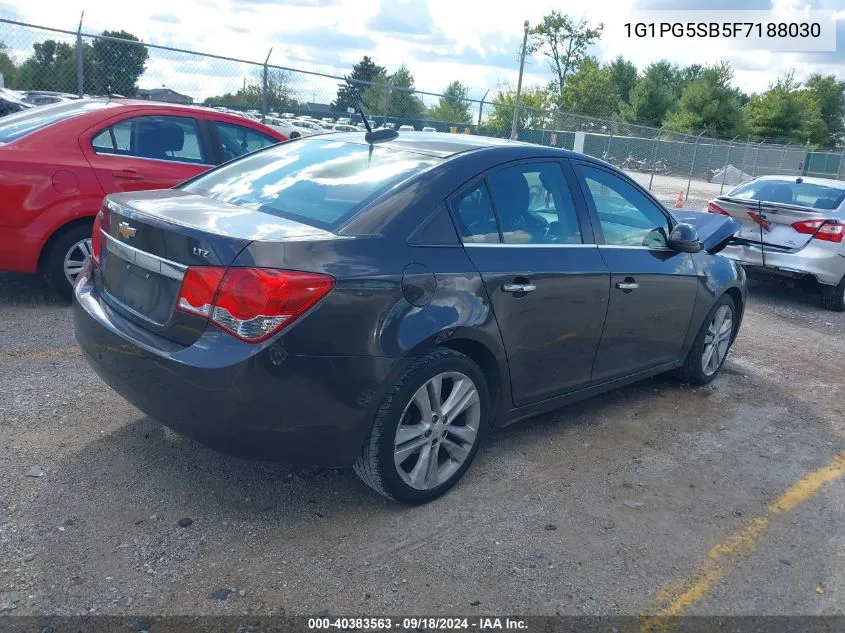 2015 Chevrolet Cruze Ltz VIN: 1G1PG5SB5F7188030 Lot: 40383563