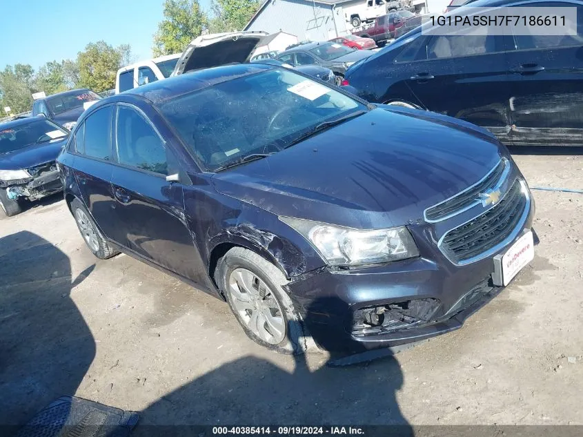 2015 Chevrolet Cruze Ls Auto VIN: 1G1PA5SH7F7186611 Lot: 40385414