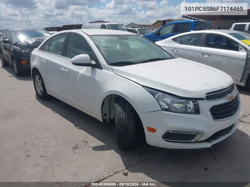 1G1PC5SB6F7174469 2015 Chevrolet Cruze 1Lt Auto