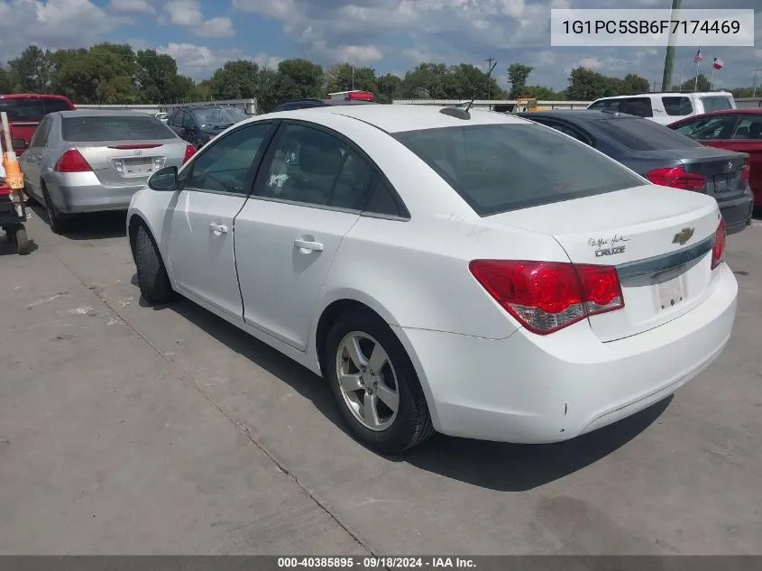 1G1PC5SB6F7174469 2015 Chevrolet Cruze 1Lt Auto