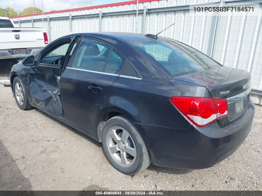 1G1PC5SB3F7184571 2015 Chevrolet Cruze 1Lt Auto