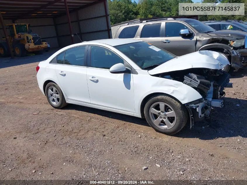 1G1PC5SB7F7145837 2015 Chevrolet Cruze 1Lt Auto