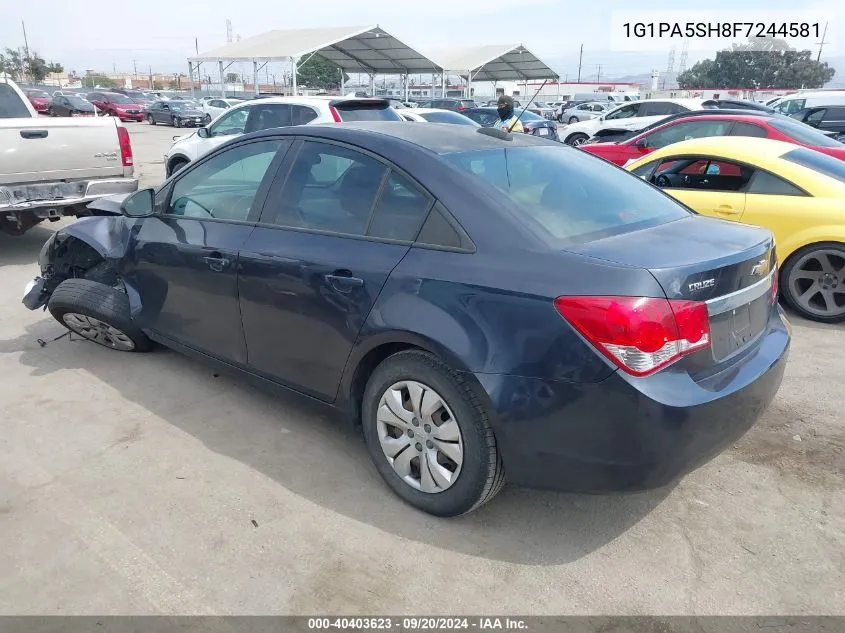 1G1PA5SH8F7244581 2015 Chevrolet Cruze Ls Auto