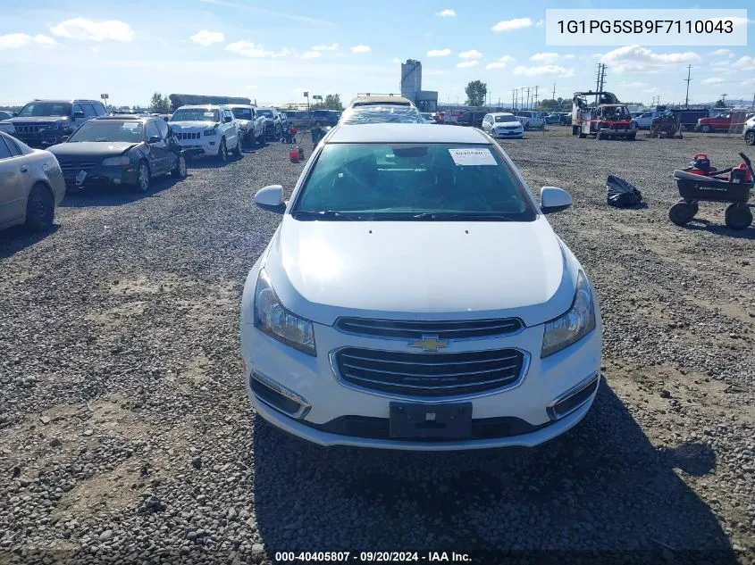 1G1PG5SB9F7110043 2015 Chevrolet Cruze Ltz