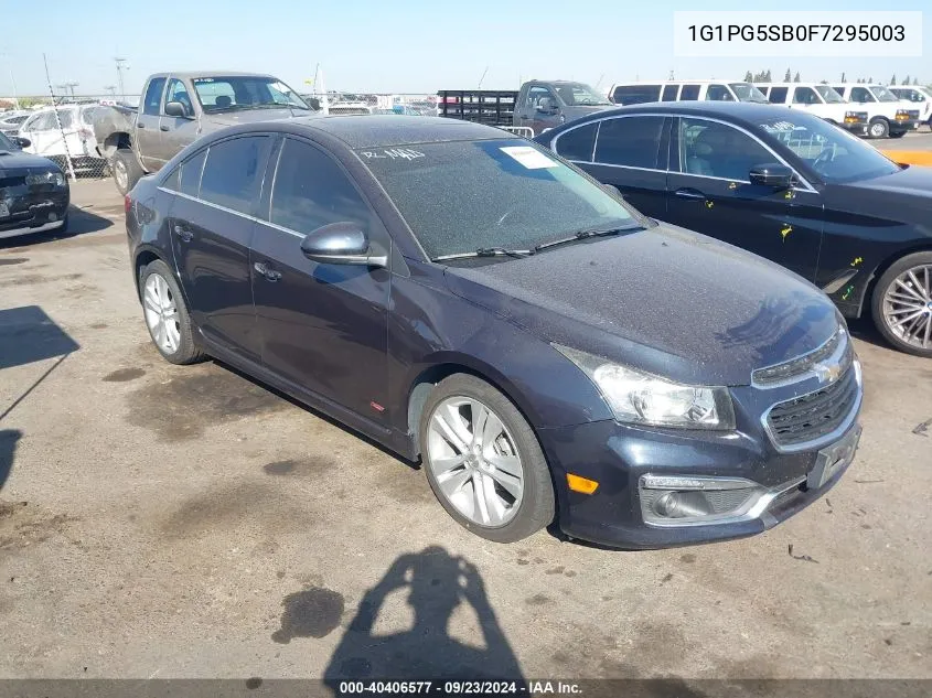 1G1PG5SB0F7295003 2015 Chevrolet Cruze Ltz