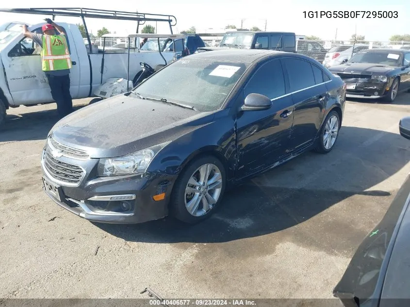 1G1PG5SB0F7295003 2015 Chevrolet Cruze Ltz