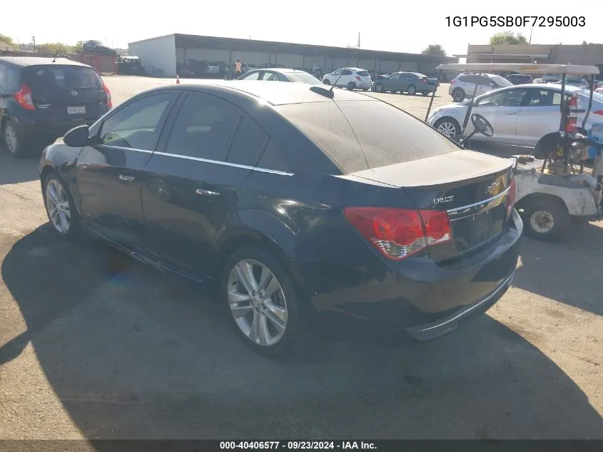 1G1PG5SB0F7295003 2015 Chevrolet Cruze Ltz