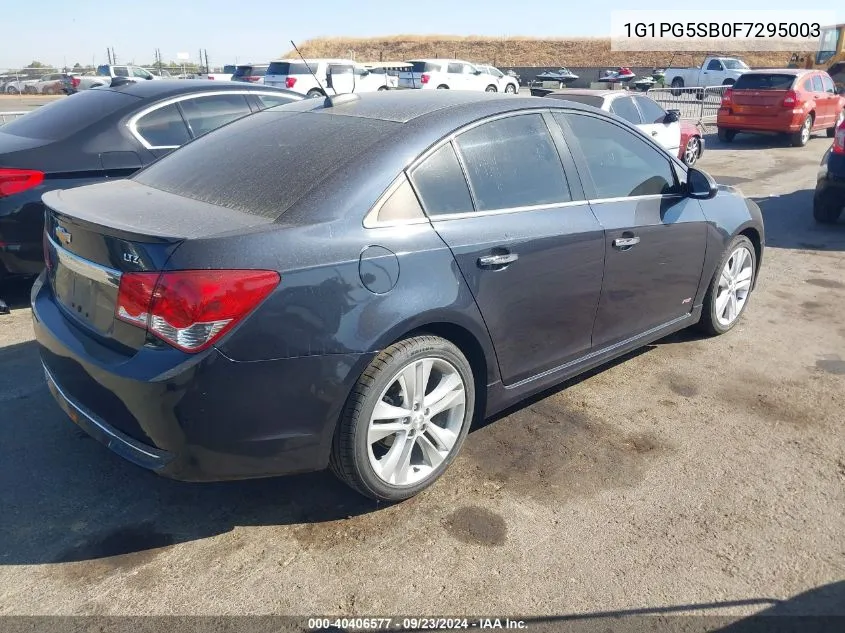 1G1PG5SB0F7295003 2015 Chevrolet Cruze Ltz