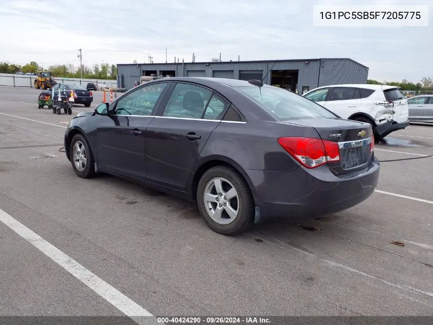 2015 Chevrolet Cruze 1Lt Auto VIN: 1G1PC5SB5F7205775 Lot: 40424290