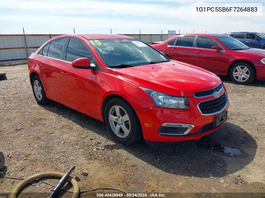 1G1PC5SB6F7264883 2015 Chevrolet Cruze 1Lt Auto