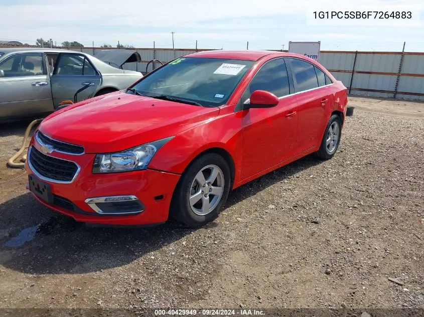 1G1PC5SB6F7264883 2015 Chevrolet Cruze 1Lt Auto