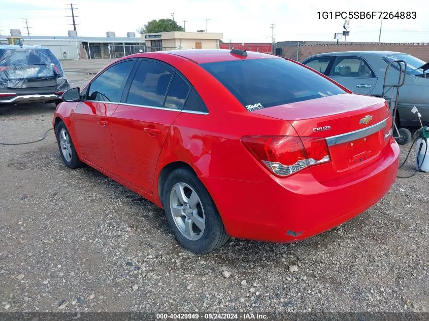 2015 Chevrolet Cruze 1Lt Auto VIN: 1G1PC5SB6F7264883 Lot: 40429949