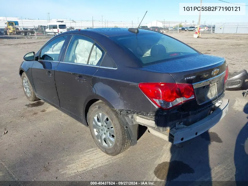 1G1PC5SB2F7190121 2015 Chevrolet Cruze 1Lt Auto