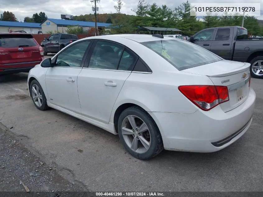 2015 Chevrolet Cruze 2Lt Auto VIN: 1G1PE5SB7F7119278 Lot: 40461298