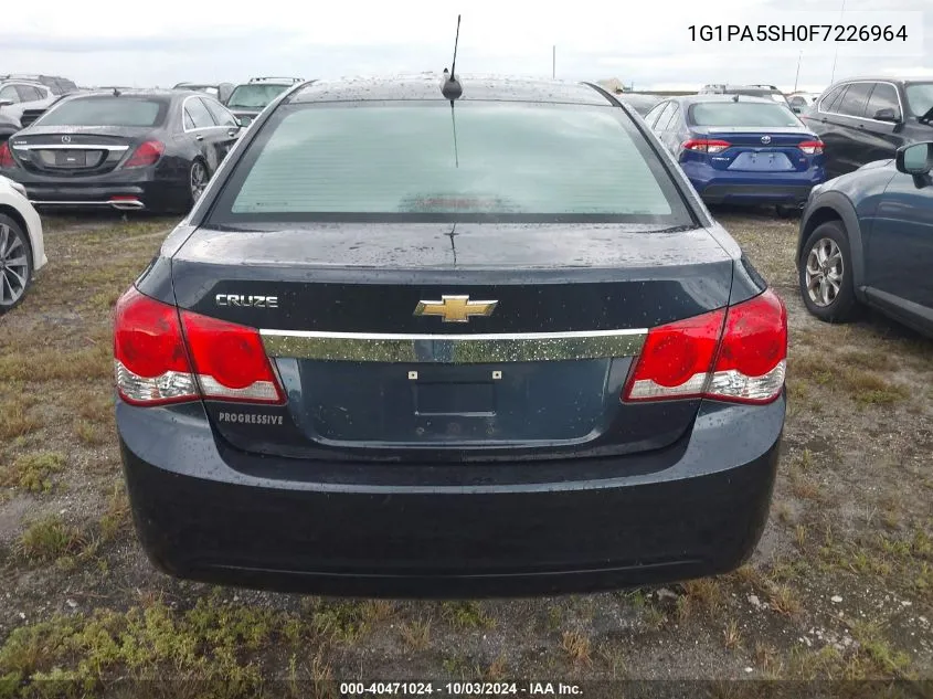 1G1PA5SH0F7226964 2015 Chevrolet Cruze Ls Auto