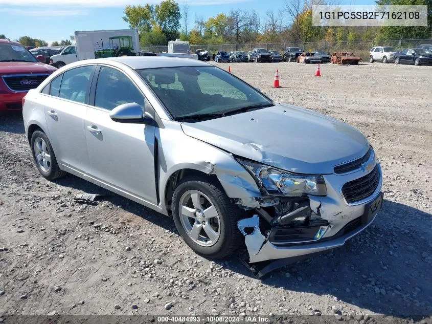 2015 Chevrolet Cruze Lt VIN: 1G1PC5SB2F7162108 Lot: 40484993