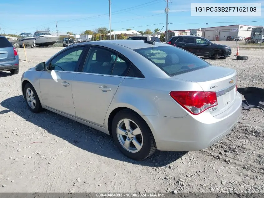 2015 Chevrolet Cruze Lt VIN: 1G1PC5SB2F7162108 Lot: 40484993