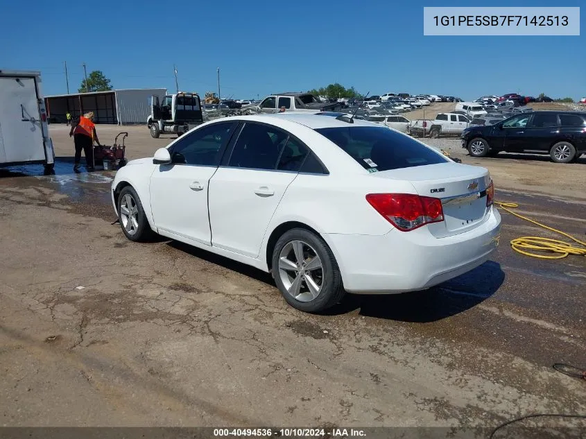 1G1PE5SB7F7142513 2015 Chevrolet Cruze 2Lt Auto