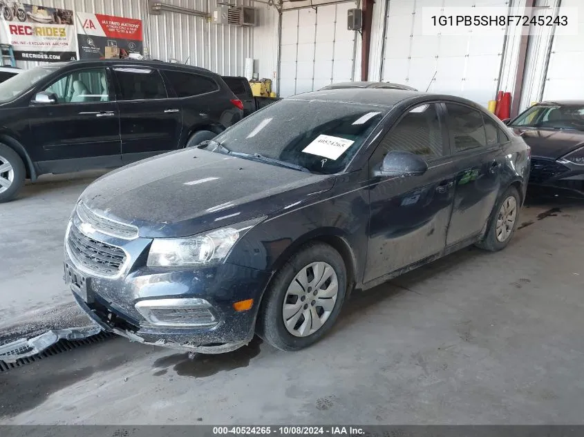 1G1PB5SH8F7245243 2015 Chevrolet Cruze Ls