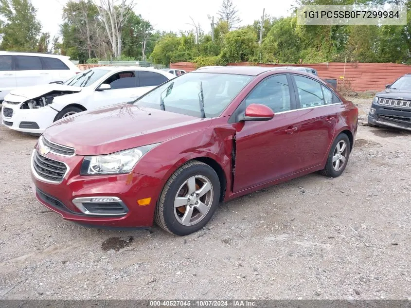 2015 Chevrolet Cruze Lt VIN: 1G1PC5SB0F7299984 Lot: 40527045