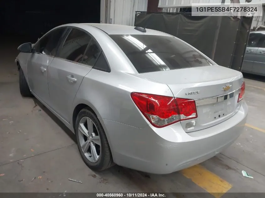 1G1PE5SB4F7278324 2015 Chevrolet Cruze 2Lt Auto