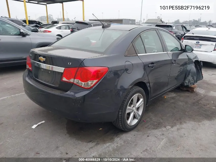 2015 Chevrolet Cruze 2Lt Auto VIN: 1G1PE5SB2F7196219 Lot: 40566529