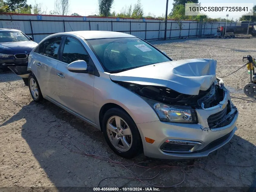 1G1PC5SB0F7255841 2015 Chevrolet Cruze 1Lt Auto