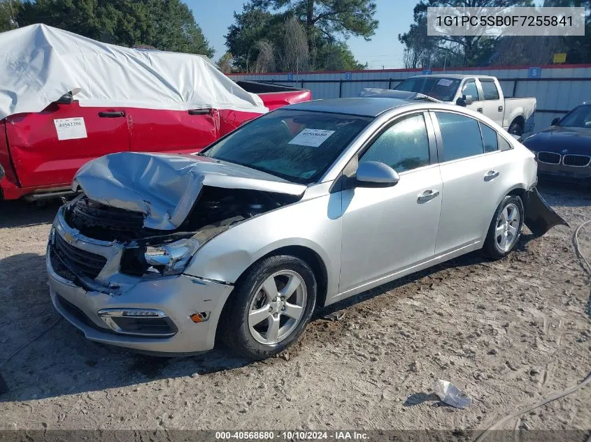 2015 Chevrolet Cruze 1Lt Auto VIN: 1G1PC5SB0F7255841 Lot: 40568680