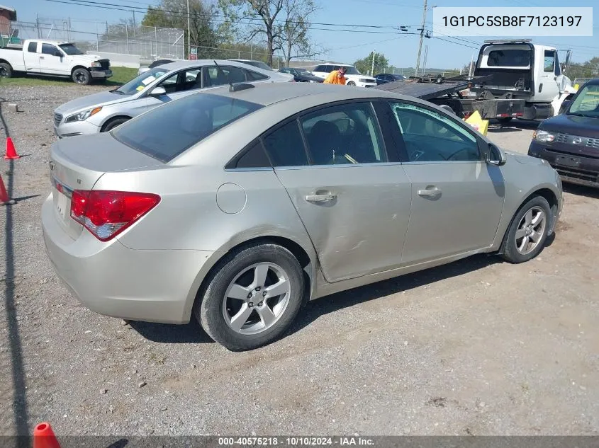 1G1PC5SB8F7123197 2015 Chevrolet Cruze 1Lt Auto