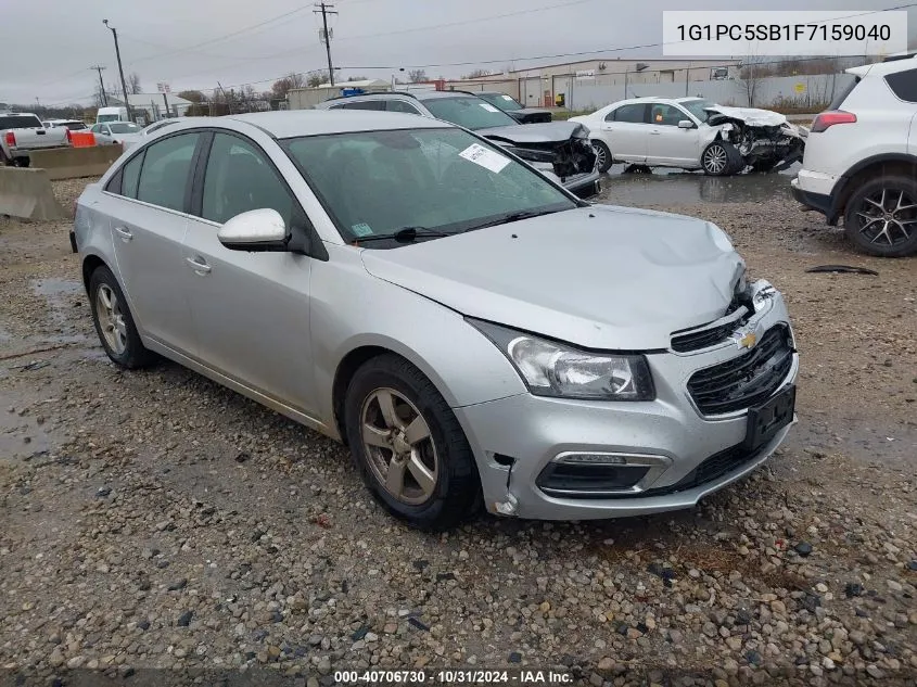 1G1PC5SB1F7159040 2015 Chevrolet Cruze 1Lt Auto