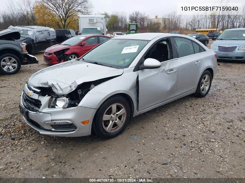 2015 Chevrolet Cruze 1Lt Auto VIN: 1G1PC5SB1F7159040 Lot: 40706730