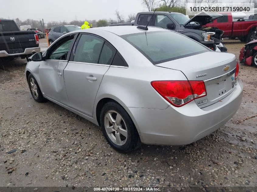 1G1PC5SB1F7159040 2015 Chevrolet Cruze 1Lt Auto