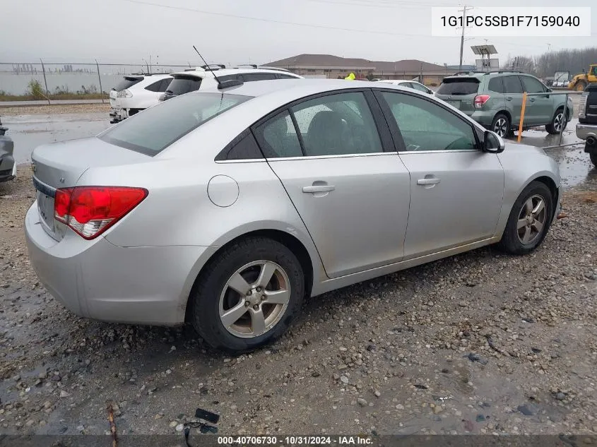 1G1PC5SB1F7159040 2015 Chevrolet Cruze 1Lt Auto