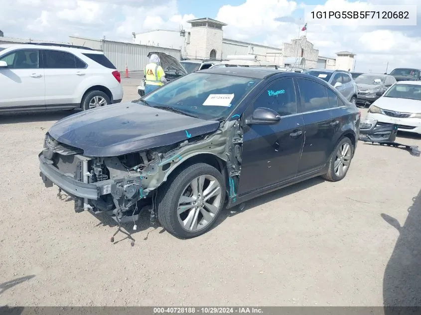 2015 Chevrolet Cruze Ltz VIN: 1G1PG5SB5F7120682 Lot: 40728188