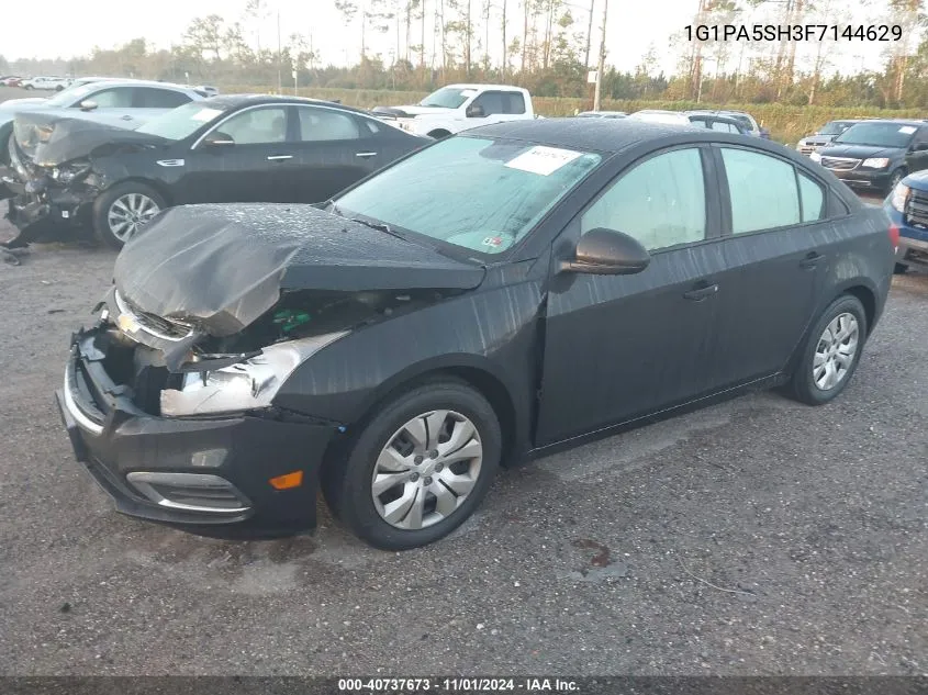 2015 Chevrolet Cruze Ls Auto VIN: 1G1PA5SH3F7144629 Lot: 40737673