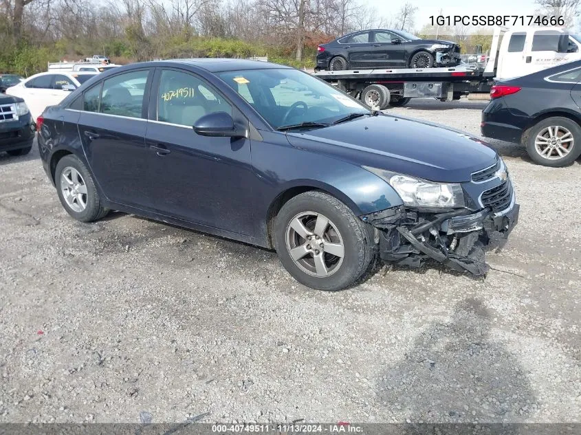 2015 Chevrolet Cruze 1Lt Auto VIN: 1G1PC5SB8F7174666 Lot: 40749511