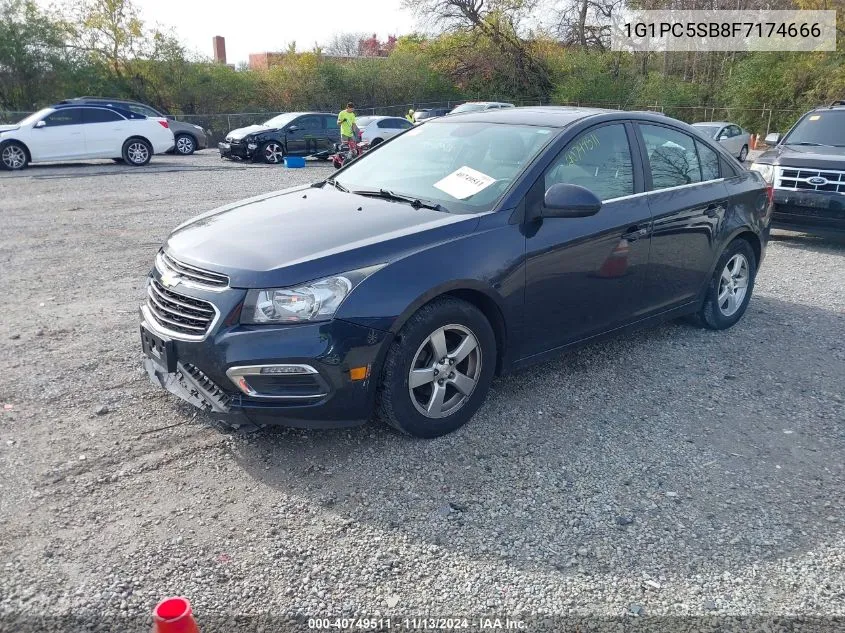 2015 Chevrolet Cruze 1Lt Auto VIN: 1G1PC5SB8F7174666 Lot: 40749511