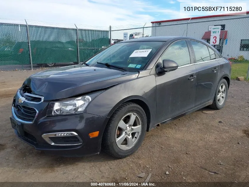 2015 Chevrolet Cruze 1Lt Auto VIN: 1G1PC5SBXF7115280 Lot: 40760683