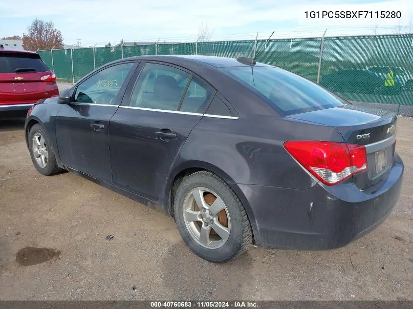 2015 Chevrolet Cruze 1Lt Auto VIN: 1G1PC5SBXF7115280 Lot: 40760683