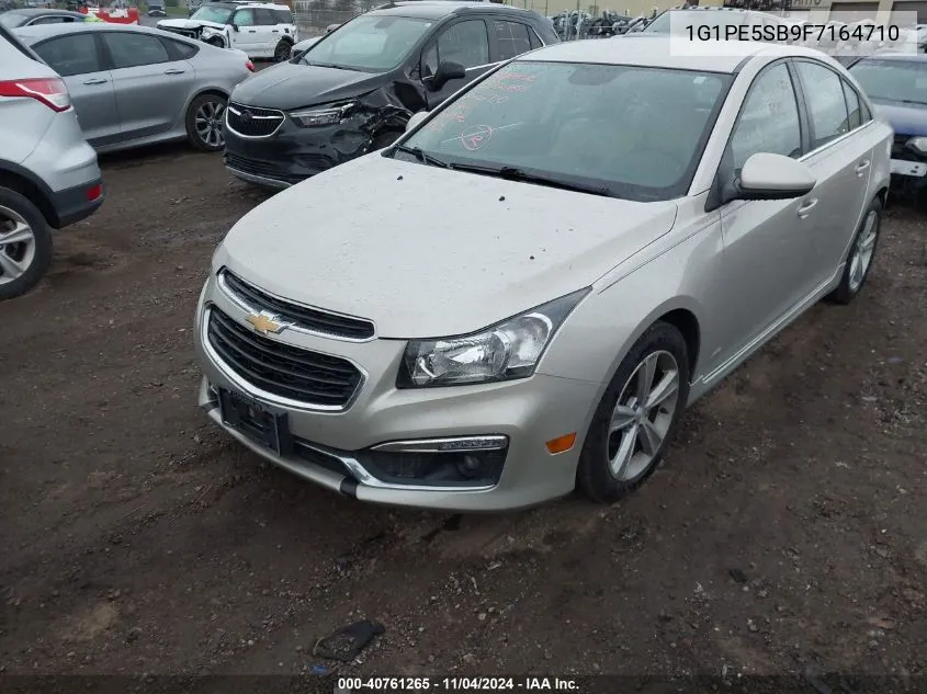 2015 Chevrolet Cruze 2Lt Auto VIN: 1G1PE5SB9F7164710 Lot: 40761265