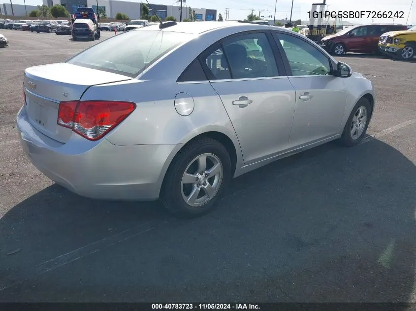 2015 Chevrolet Cruze 1Lt Auto VIN: 1G1PC5SB0F7266242 Lot: 40783723