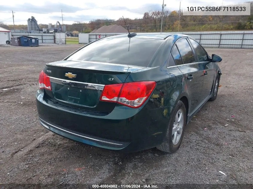 2015 Chevrolet Cruze 1Lt Auto VIN: 1G1PC5SB6F7118533 Lot: 40804982